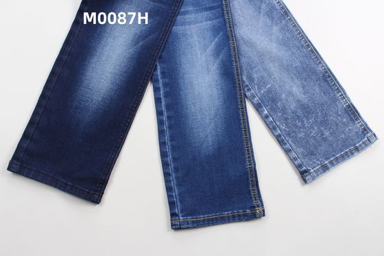 Bon prix Vente en gros de denim en tissu bleu foncé pour les jeans en ligne