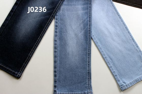 Bon prix 7.5 oz bleu foncé haute étirement tissu denim tissé pour jeans en ligne