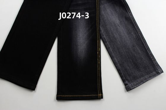 Bon prix 10 Oz Warp Slub High Stretch Black Backside Tissu en denim tissé pour le jean en ligne