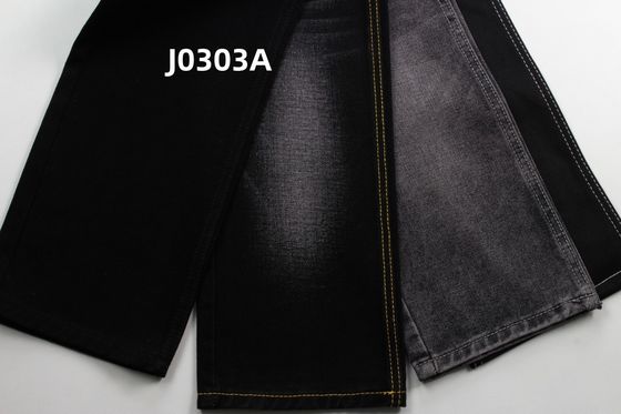 Bon prix Vente à chaud 11,5 oz Soufre Noir Tissu rigide en denim tissé pour les jeans en ligne