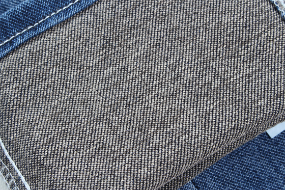 11 Oz spéciaux tissage faux tissu en dentelle tricoté AB Design de fil spéciaux arrière pour homme Jeans Inde Marché Bangladesh