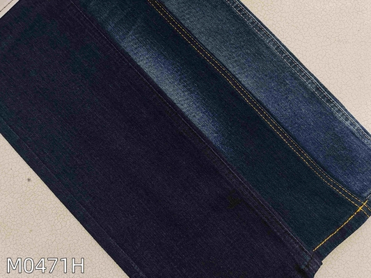Tissu en denim étirable tissé bleu indigo pour les travailleurs