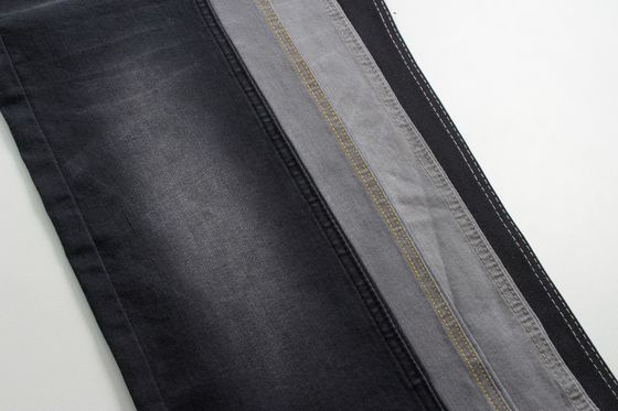 Bon prix Gros et de haute qualité 9,4 oz gris foncé jeans en tissu denim en ligne