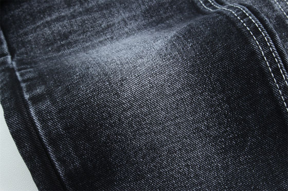 Bon prix 14 oz prix compétitif Tissu en denim noir pour homme Jeans ou veste arrière noir haute qualité pour jeans de marque en ligne