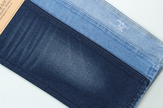 9000 Yards 13 Oz TC Tissu en denim en bleu foncé