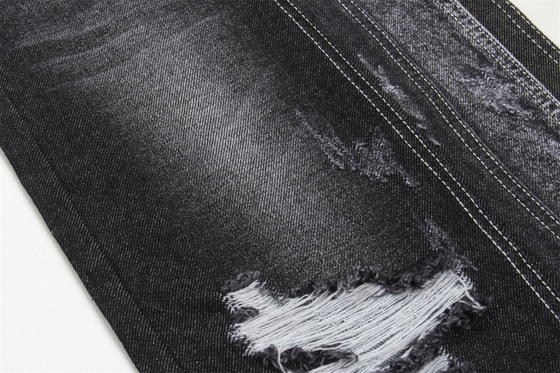 11.5 oz 100% coton Tissu denim Soufre Noir Textile Pour Homme Femme Jeans Matériau Pas de Tissu Élastique