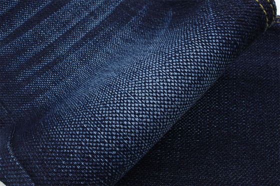 Jacquard Denim Full Lycra Dobby Tissu Pour Jeans Largeur 58/59 