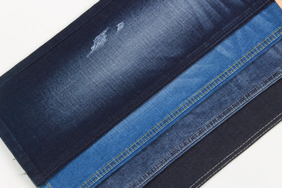 Tissu en caoutchouc polyester spandex en denim pour les jeans en Amérique du Sud