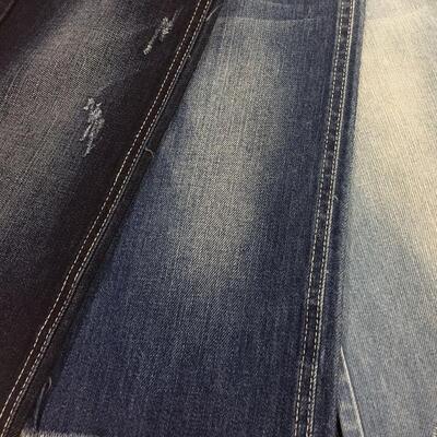 100% coton 10 oz de poids sans étirement Tissu en denim pour hommes et femmes
