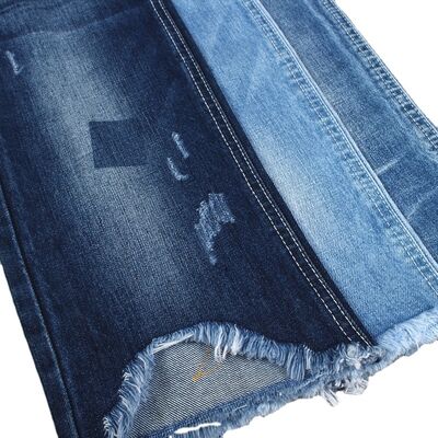 Bon prix Tissu denim 100% coton bleu foncé pour jeans, tissu jeans de haute qualité en ligne