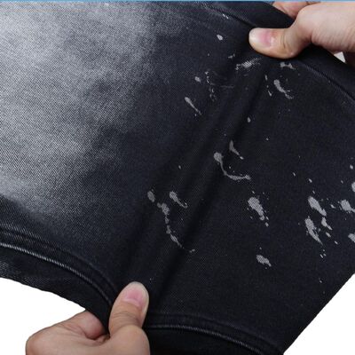 Bon prix Tissu jean en denim stretch confort coton polyester élasthanne noir noir 170 cm en ligne