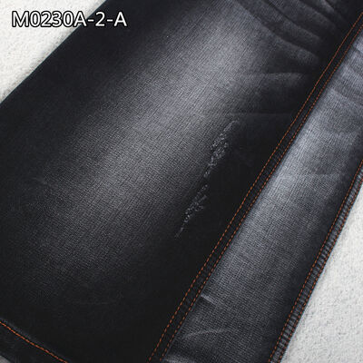 Bon prix 12 oz Noir à l' arrière double couche de teinture de cravate et de fil cartonné en tissu de denim en ligne