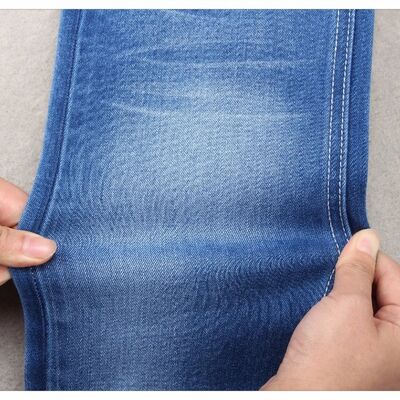 Bon prix Prêt à expédier Vente chaude 11oz Coton/polyester/spandex Tissu denim slub pour jeans en ligne