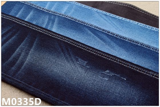 Bon prix réutilisation extensible de sensation de main de Jean Material For Lady Soft d'indigo foncé écologique de 9,5 onces en ligne