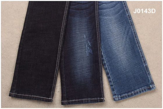 Bon prix Tissu bleu-foncé épais de denim de rayonne de l'once 1.3 % de mi poids 10,6 pour des vêtements en ligne