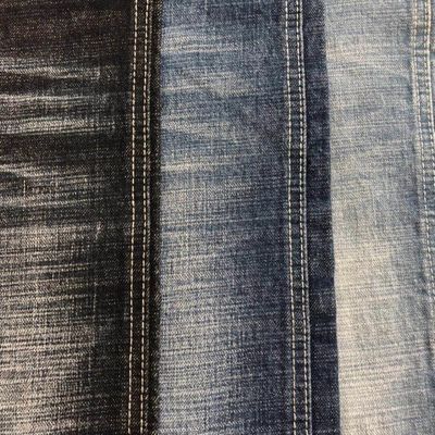 tissu de denim de contre-taille de bout droit de mèche de sergé de Spandex du coton 1% de 12.6oz 99% pour l'homme de jeans