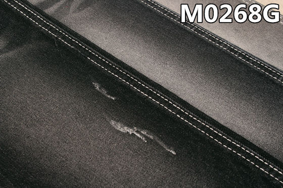 Bon prix 81 polyester du coton 18 1 Spandex soufrer le tissu teint de denim de Spandex de polyester de coton en ligne