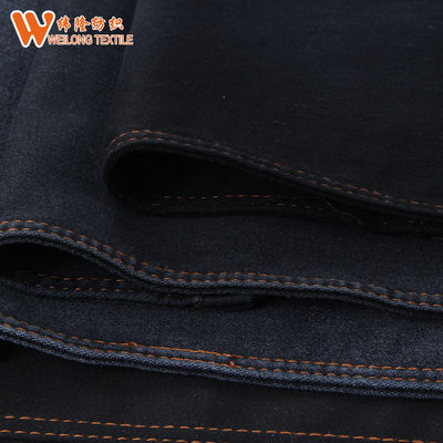 Bon prix Tissu étirable de denim de satin de polyester de Lycra de 9,5 onces pour des femmes maigres en ligne