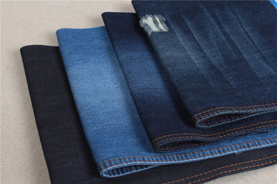 Bon prix Tissu 100% de denim de Slubby de coton matière première de tissu de 10,5 d'once blues-jean d'hommes en ligne