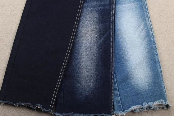 Bon prix le faux de poids lourd de jeans de 12.3oz TR tricotent le tissu réutilisé de denim en ligne