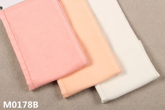 Bon prix Préparez pour 9 la double couche de mort de l'once 305gsm a tricoté le tissu beige matériel de denim de faux denim en ligne