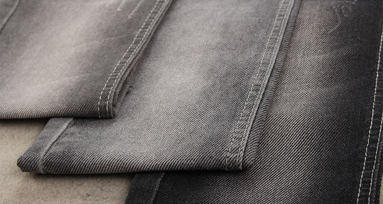Bon prix 74 le Spandex du polyester 2 du coton 24 9 onces a sanforisé le textile cru de tissu de denim en ligne