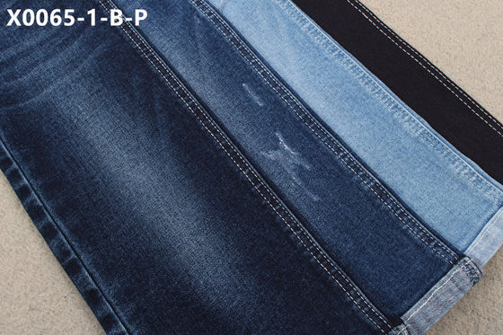 Bon prix 8A 8S 16S 70D matériel extensible de 11 d'once de Peached jeans de sergé droit en ligne
