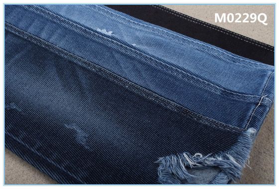 Bon prix Toucher doux 3/1 424 coton de tissage de GM/M 99 1 tissu cru de denim de jeans de bout droit de Spandex en ligne