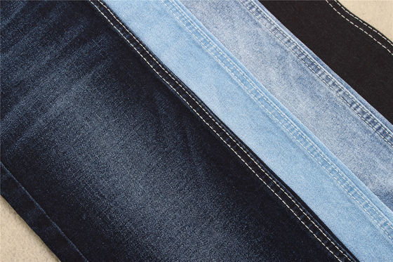 Bon prix Le poids moyen 9.5Oz a coloré bout droit de puissance de Spandex de coton de tissu de denim le poly en ligne