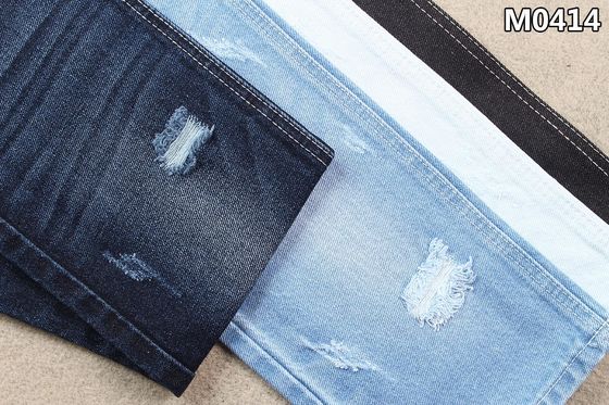 Bon prix Tissu de 11,7 d'once jeans de coton aucun denim bleu-foncé de bout droit en ligne