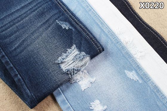 Bon prix 7 x 7 OE bavardent le tissu lourd de denim de polyester de coton aucun bout droit 13.6oz en ligne