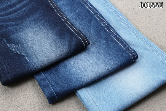Bon prix Le tissu viable écologique GRS de denim réutilisent les jeans 8.6oz de polyester en ligne