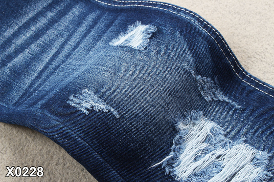 11,3 une fois que 100 largeur superbe 10OE X 7OE du tissu 180cm de denim de coton