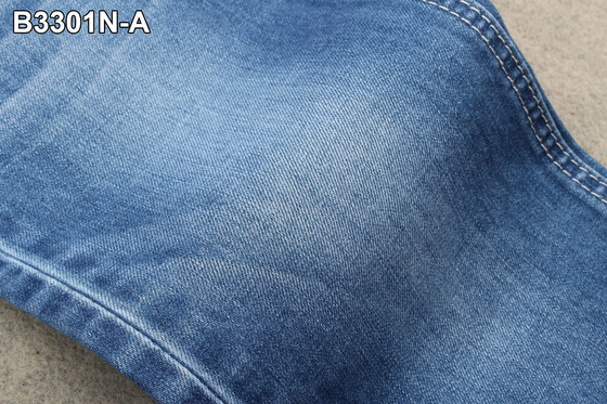 9OZ fil de mèche de chaîne de bureautique de Ring Spun de tissu de denim de coton du poids léger 100