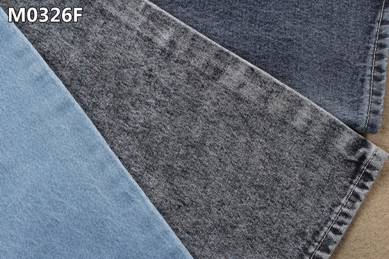 Sanforisage du tissu de denim du coton 100 pour les vestes en pierre de style d'ami d'agent de blanchiment de lavage