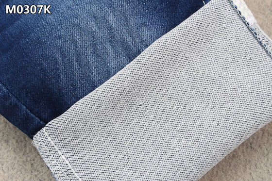 Bon prix Tissu mou superbe de tricotage léger de 8,3 d'once faux de denim de tissu jeans de double couche en ligne